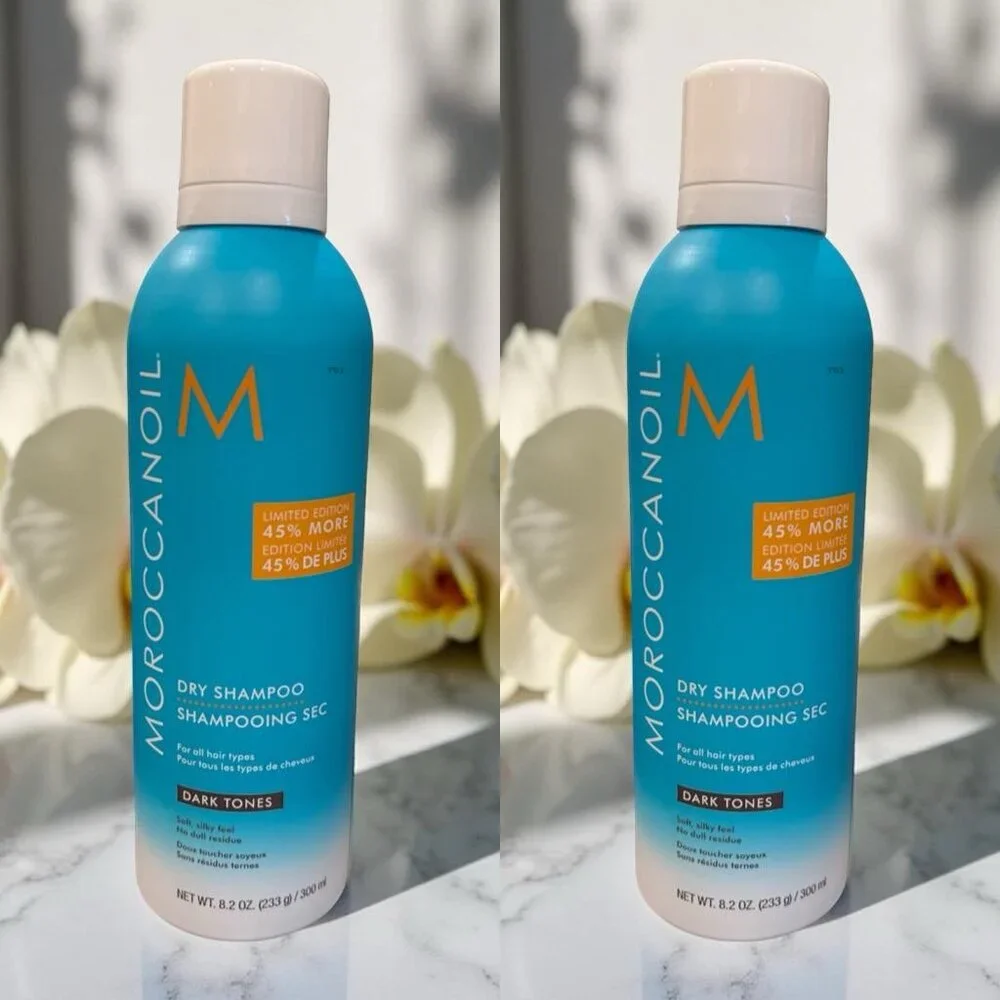 Moroccanoil limited Edition Jumbo Dry Shampoo Dark Tones 8.2 oz_ 2 units